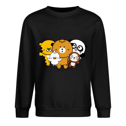 Front Patterned Long Sleeve TopDesign-Your-Own Series