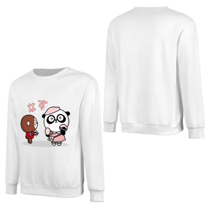 Front Patterned Long Sleeve TopSoftFeel RegularFit