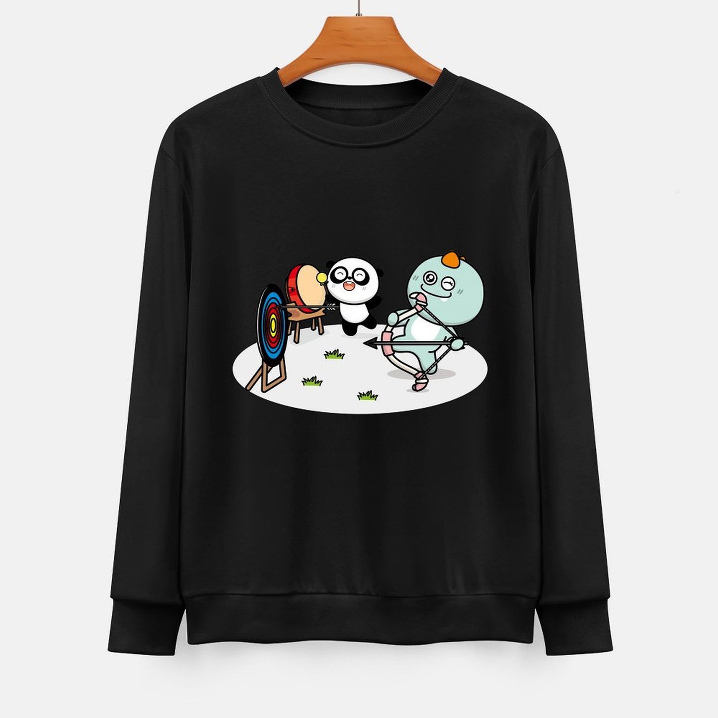 IPBR 250g Crew Neck Long Sleeve Sweatshirt Front GraphicCrew Neck Long Sleeve Sweatshirt4001333