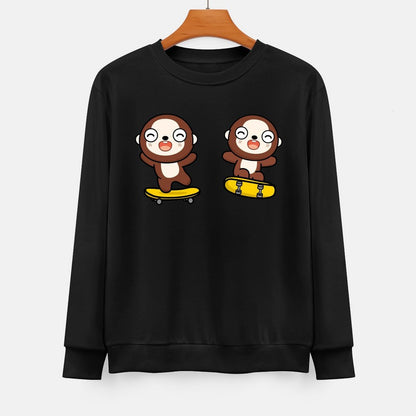  Front Patterned Long Sleeve TopStudio Chill