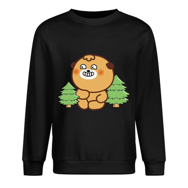 Front Patterned Long Sleeve TopFresh Refined