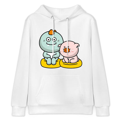 Breathable Sport Front Graphic Hoodies