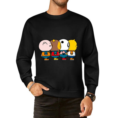 Front Patterned Long Sleeve TopDaily Reliable