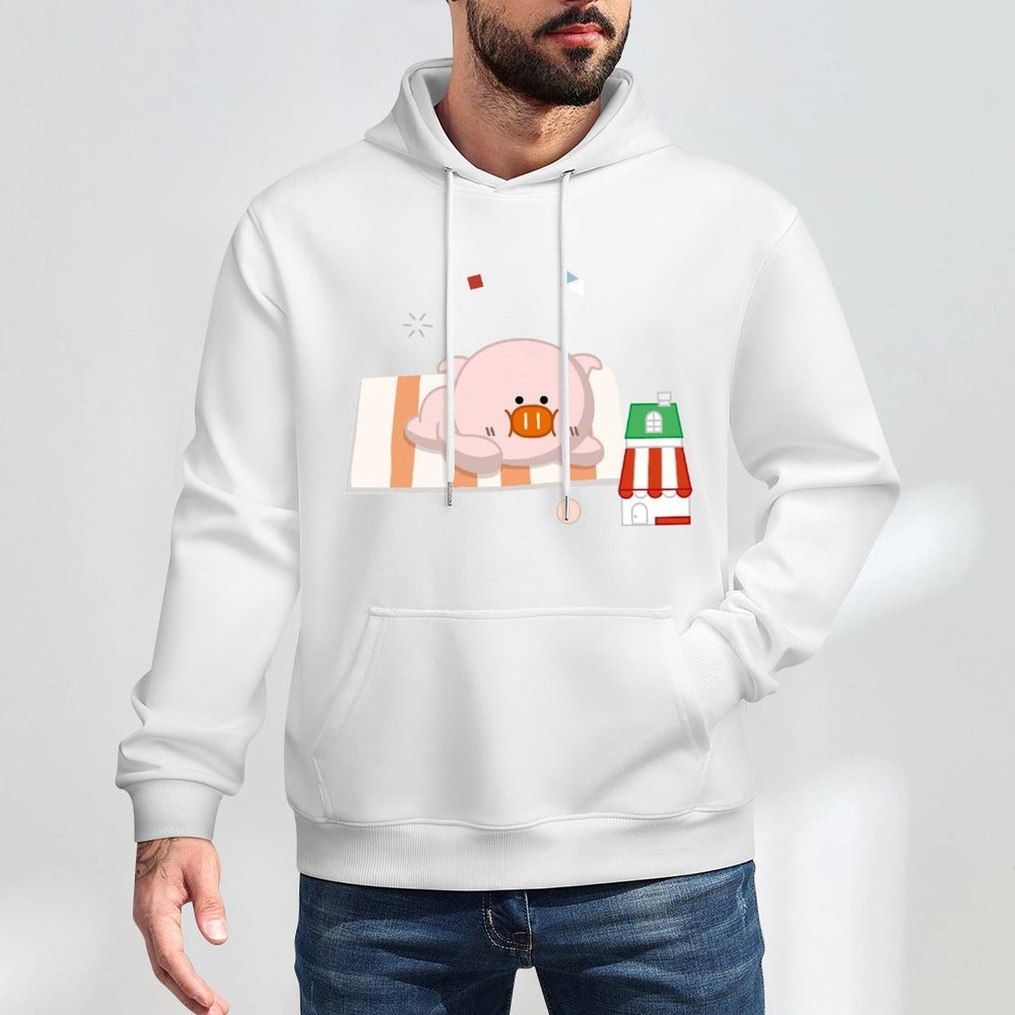 Front Graphic Hoodies 100% Cotton