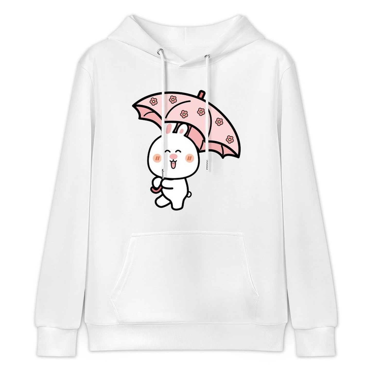 Double-Stitched Batch-Printed Front Graphic Hoodies