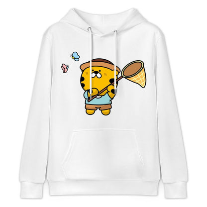 ClassicSeries Solid Front Graphic Hoodies