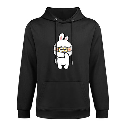 Simple Lightweight Front Graphic Hoodies