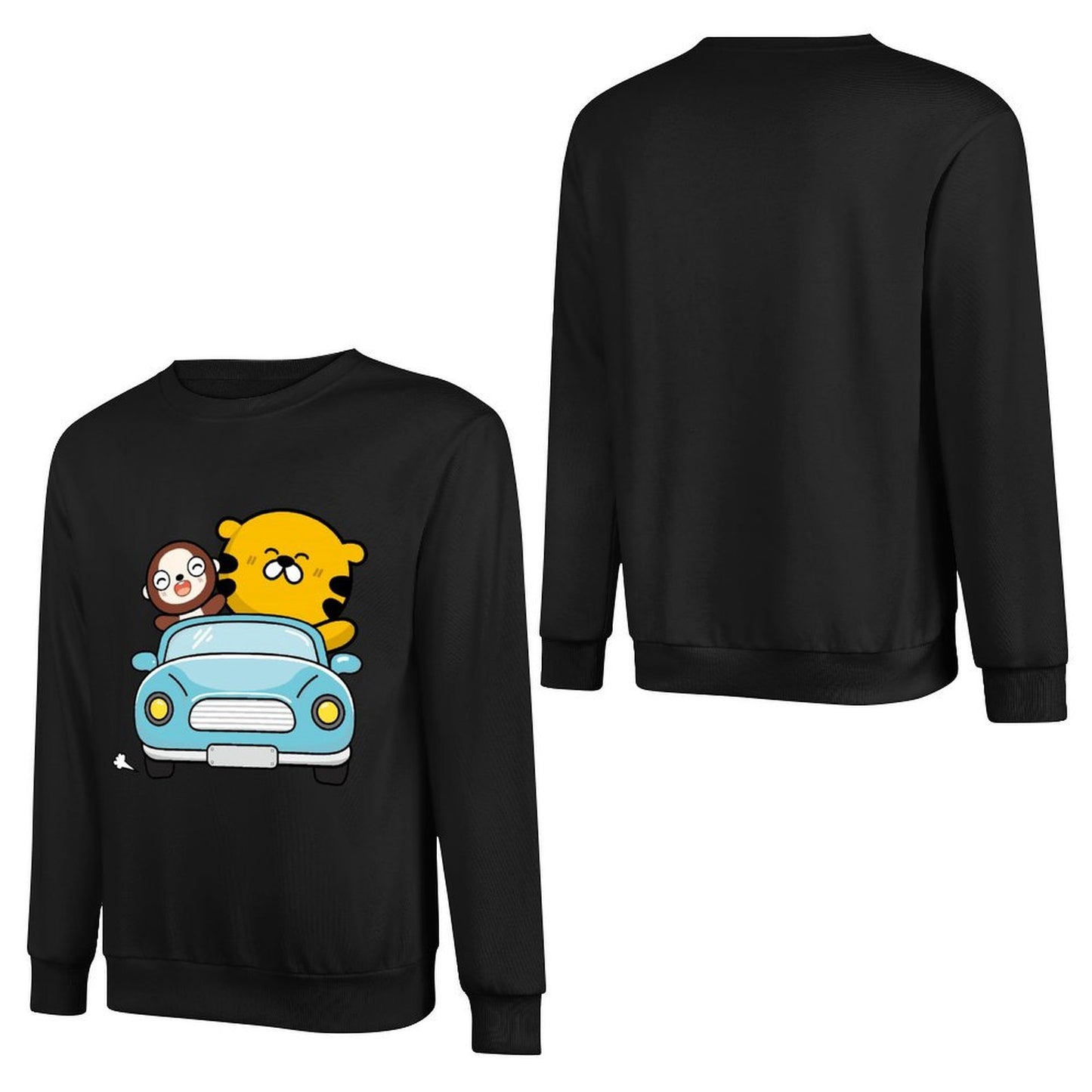 IPBR 250g Crew Neck Long Sleeve Sweatshirt Front GraphicCrew Neck Long Sleeve Sweatshirt4001318