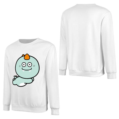 Front Patterned Long Sleeve TopEasy-Care SoftFeel