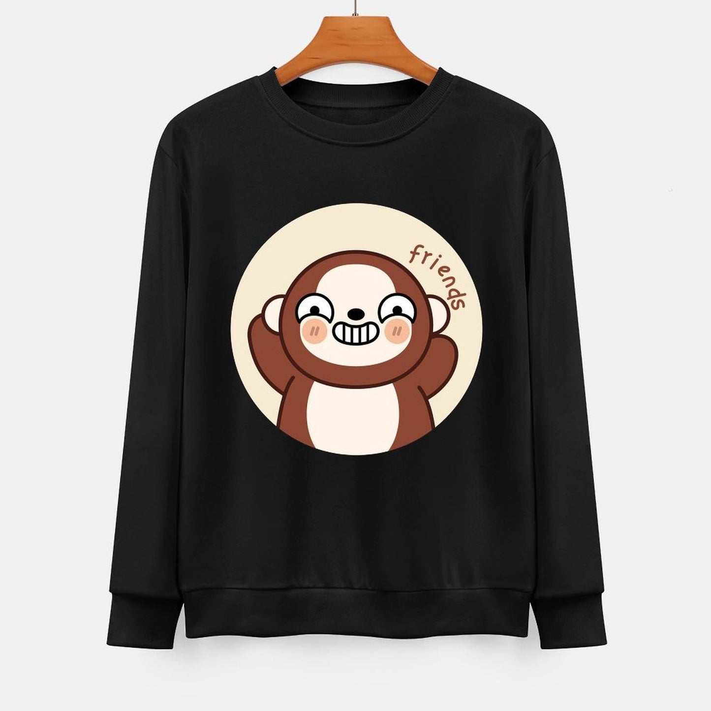  Front Patterned Long Sleeve TopVibrant Colors Slim Fit