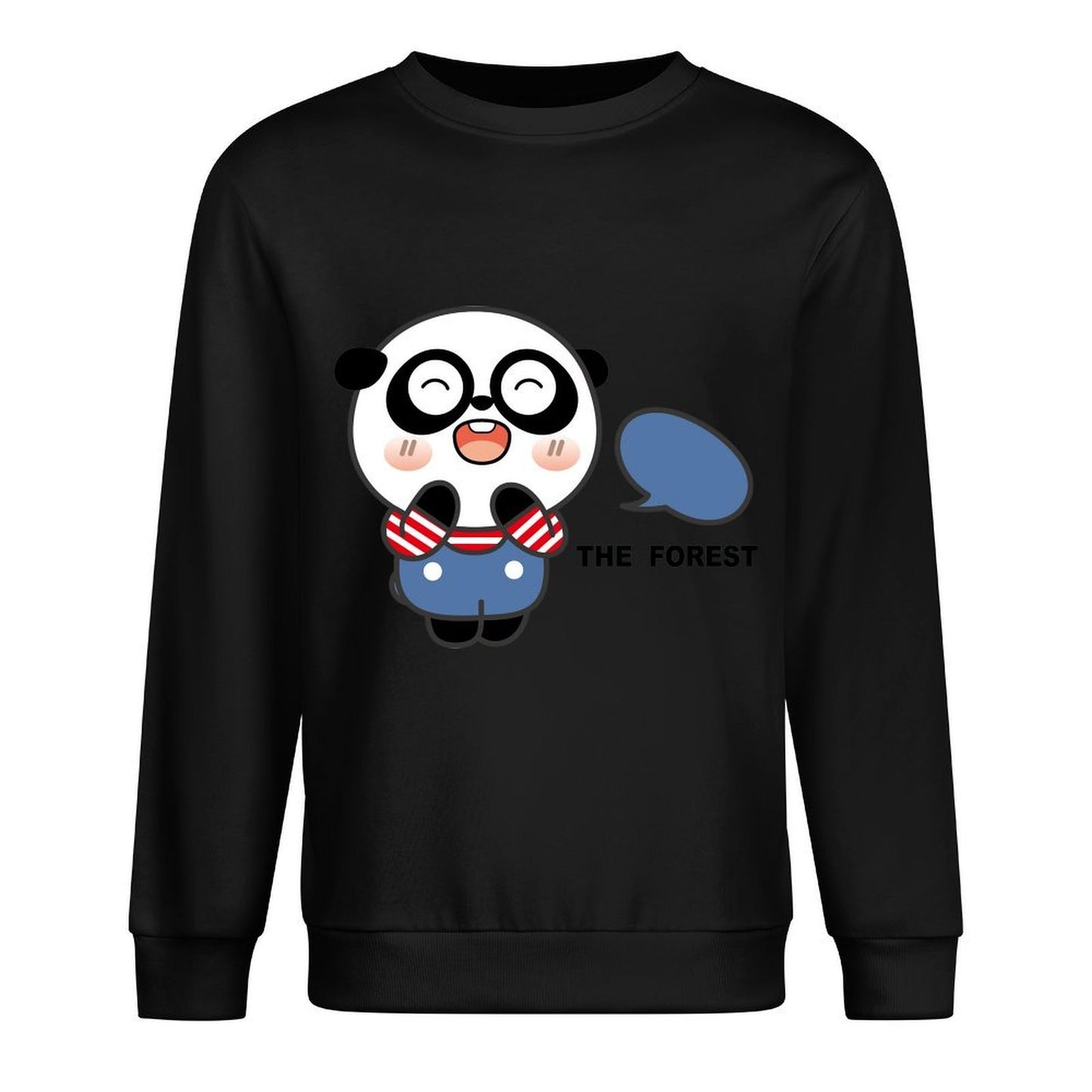 Front Patterned Long Sleeve TopSoftWear Breathable