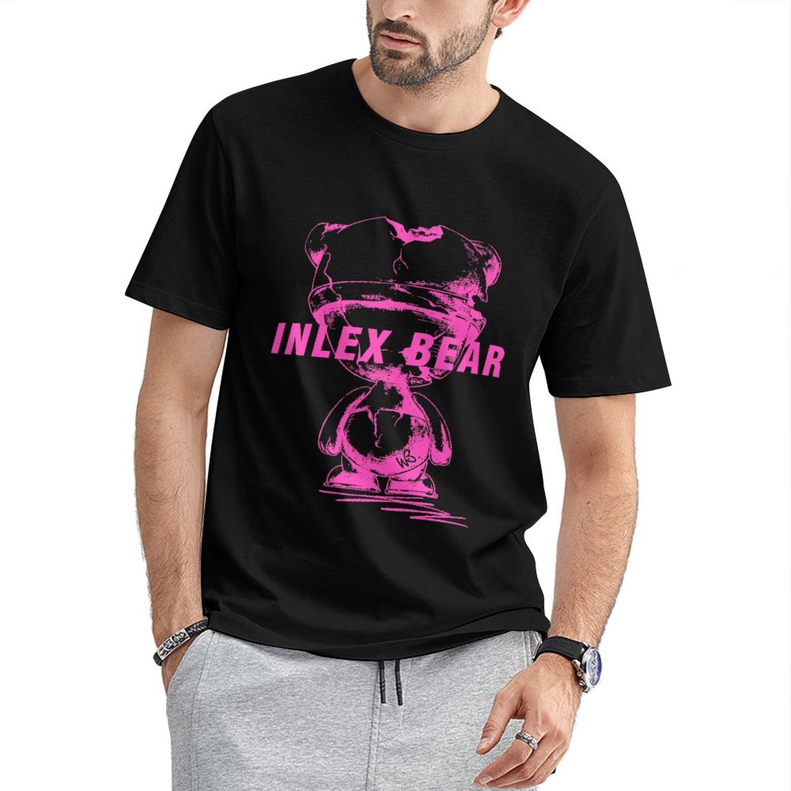 Inlex Bear T-shirtsBold Oversized T-Shirt