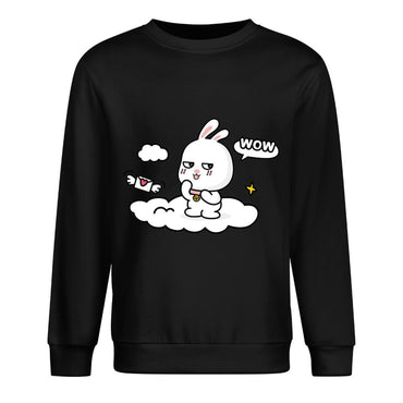 Front Patterned Long Sleeve TopLifestyleLine ActiveStyle