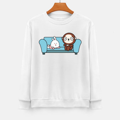 Front Patterned Long Sleeve TopWeekend CityStyle