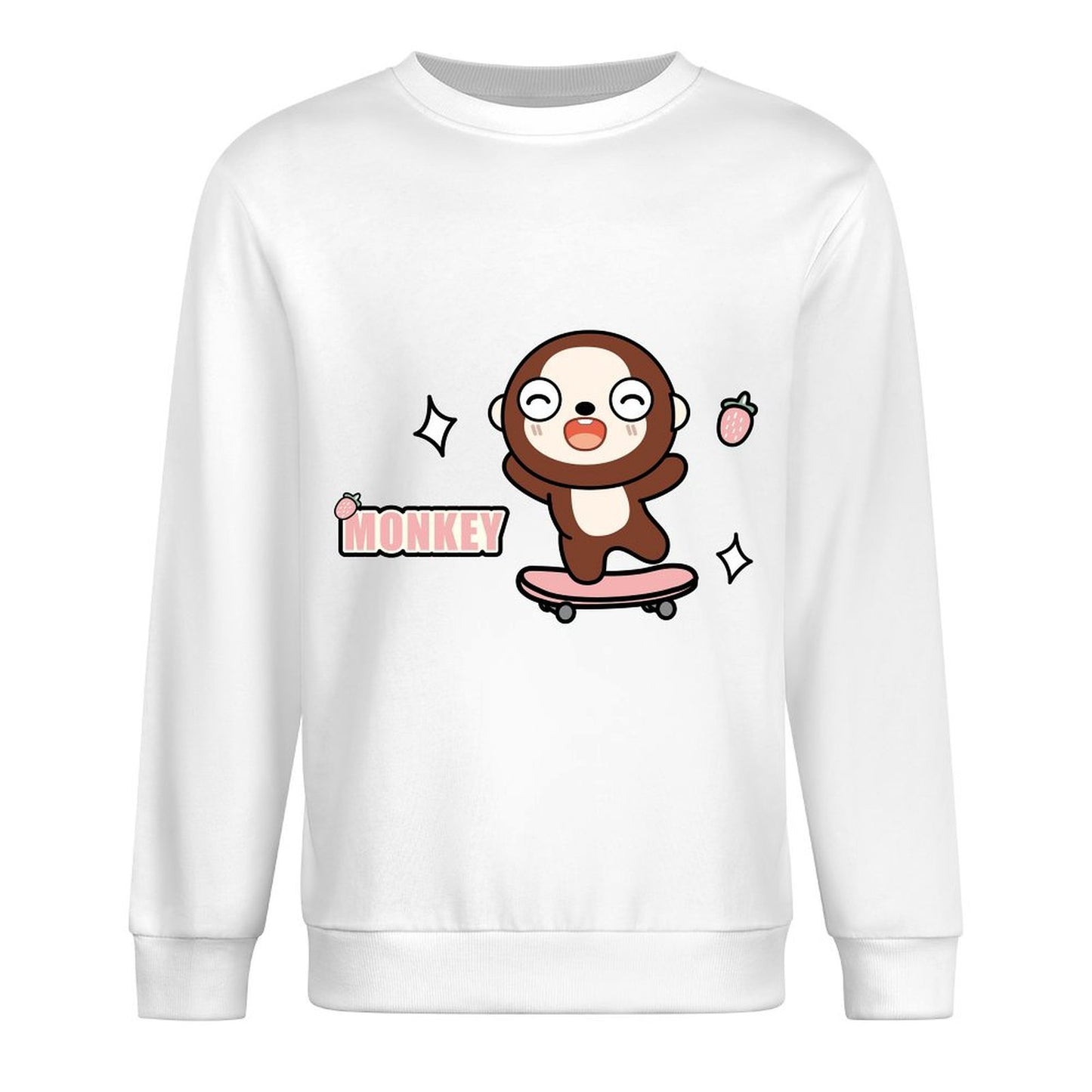 Front Patterned Long Sleeve TopPremium Finish Premium