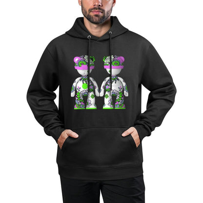IPIB 250g Hooded Pocket Sweatshirt Front GraphicMen's Hooded  Sweatshirt6000089-6
