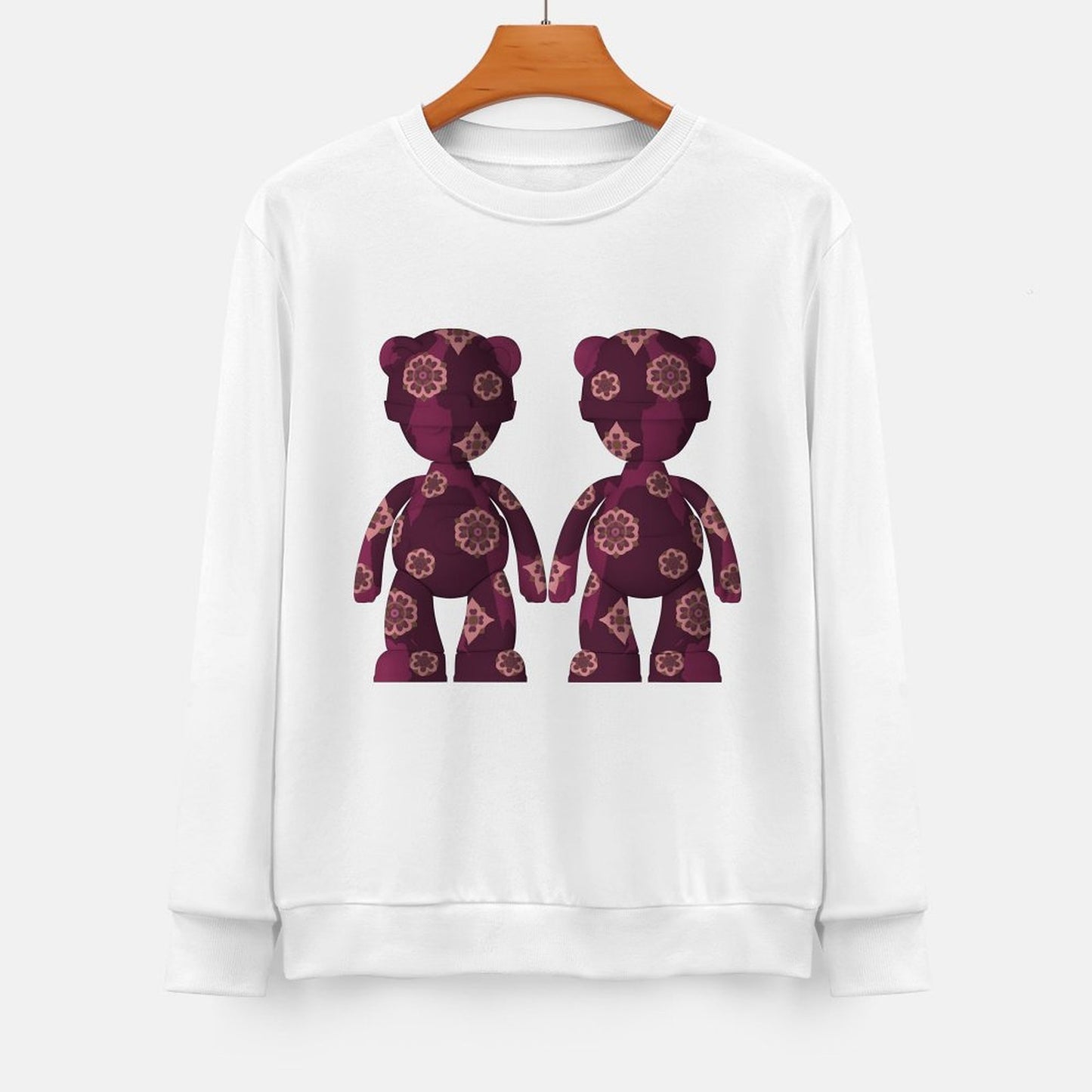 Long Sleeve With Front PatternFade-Proof Heat-Transfer