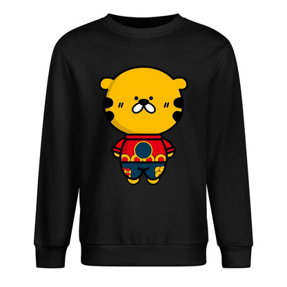 Front Patterned Long Sleeve TopUltra Durable YearRound