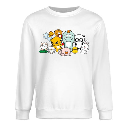 Front Patterned Long Sleeve TopBold Soft