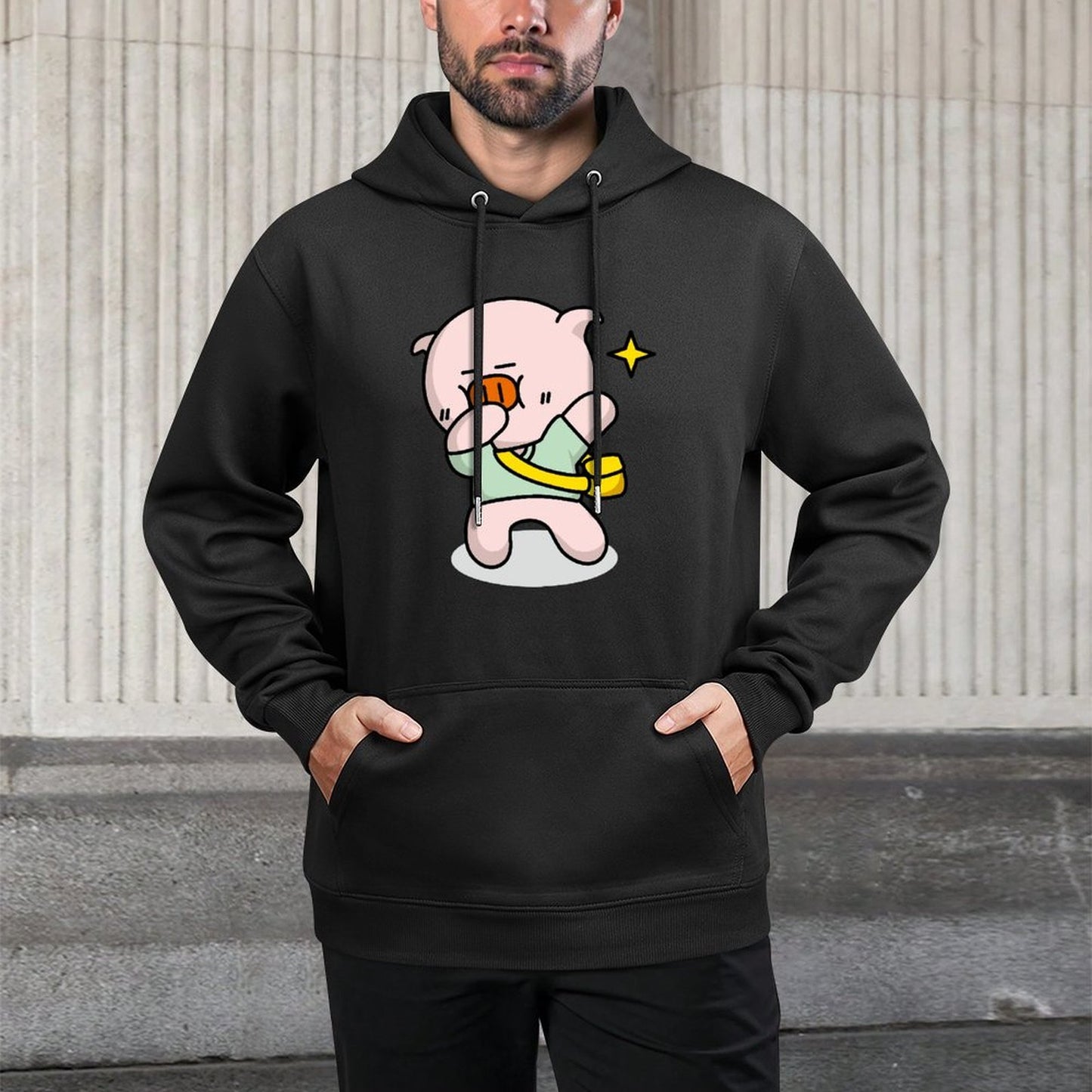 Breathable ClassicStyle Front Graphic Hoodies