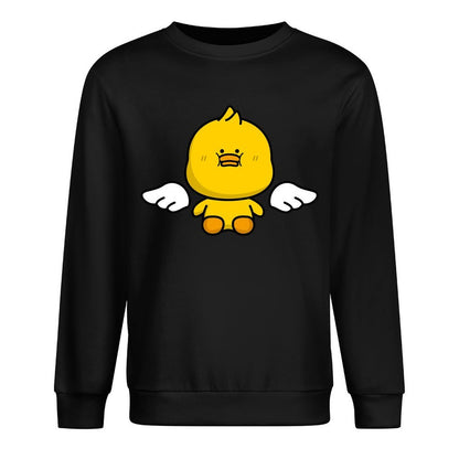 Front Patterned Long Sleeve TopMade-to-Order Fade-Proof