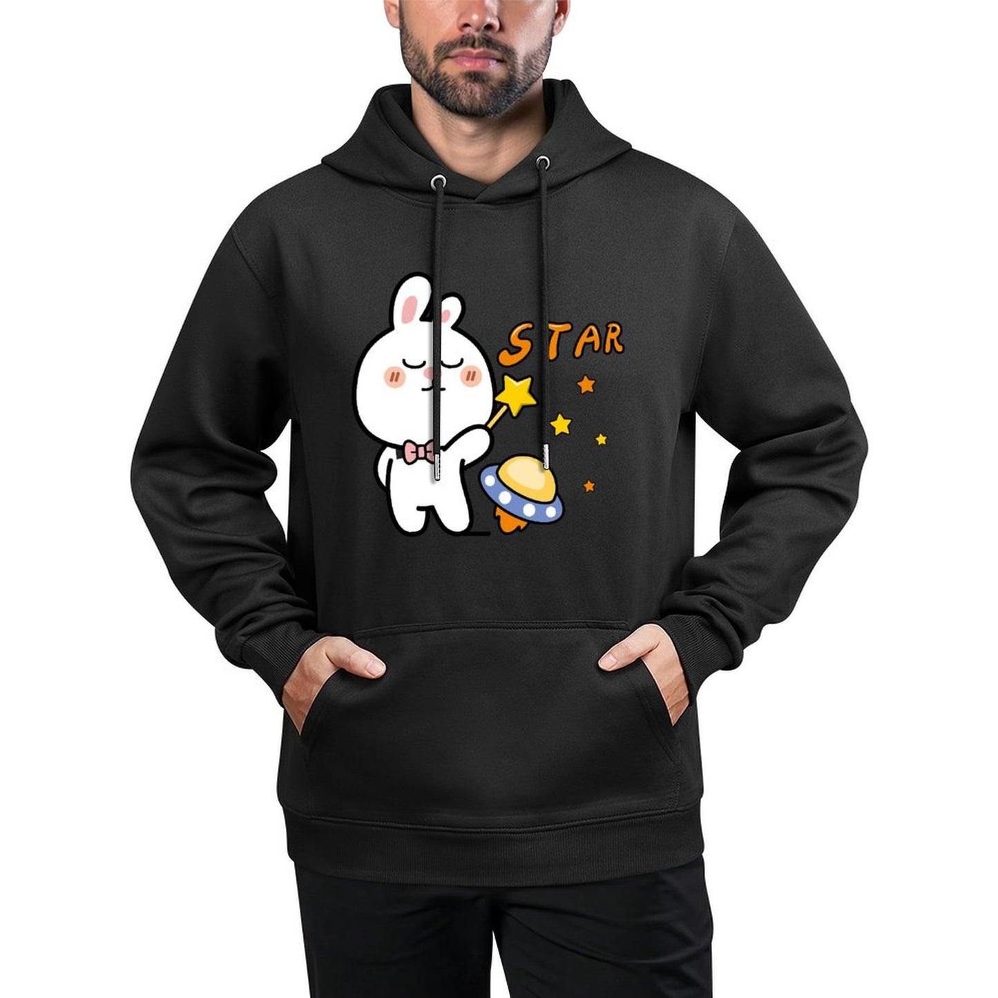 Simple EverydaySeries Front Graphic Hoodies