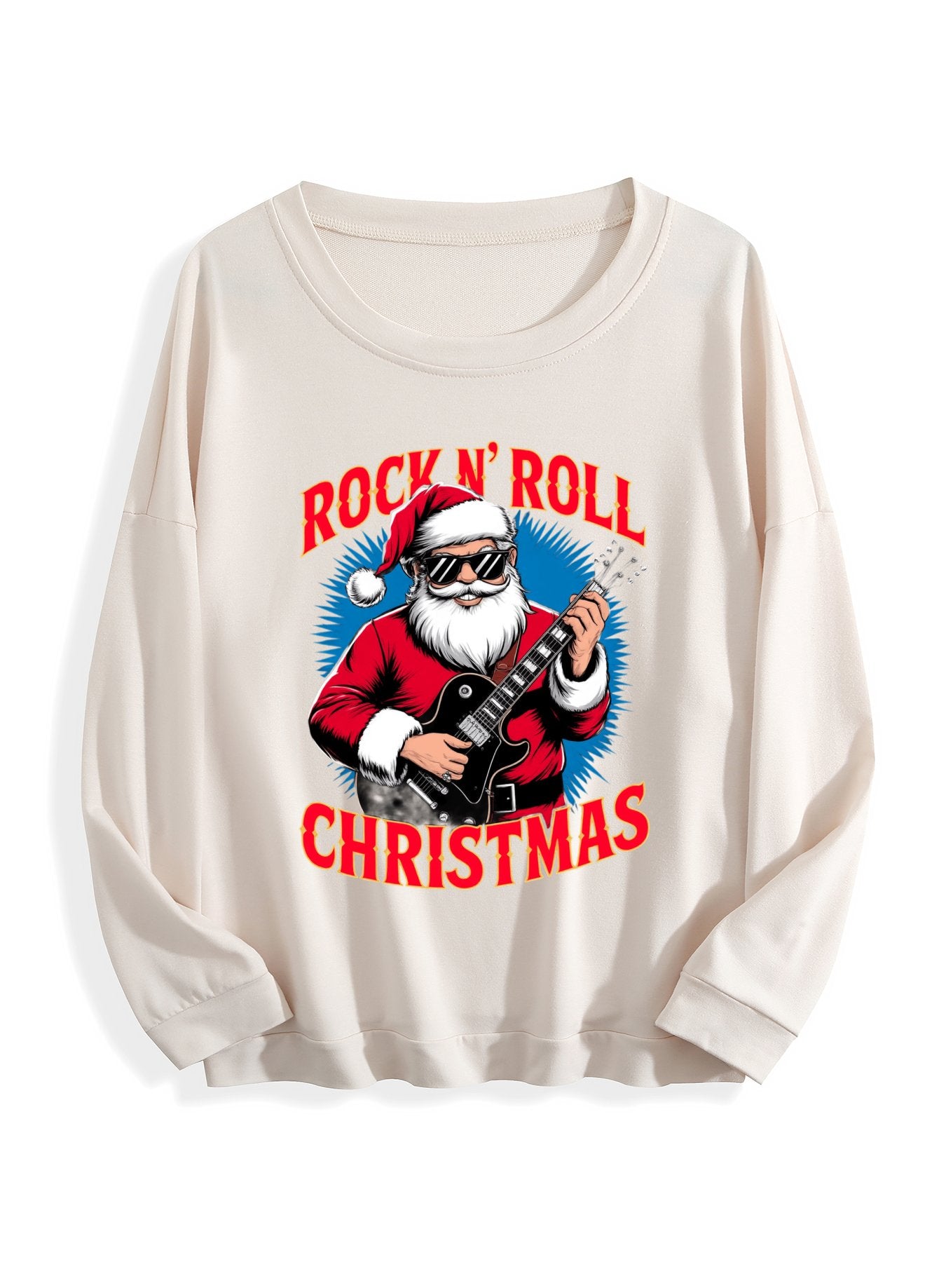 Customized Christmas-themed hoodies Holding a gun