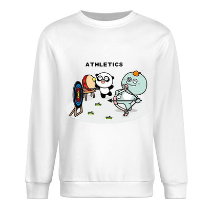 Front Patterned Long Sleeve TopSoftstyle Cotton