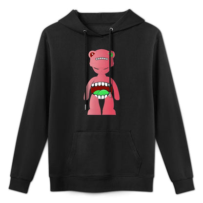 Hoodie Front PatternFade-Resistant Oversized
