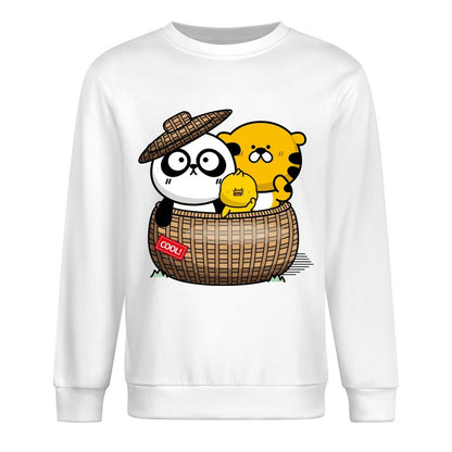 Front Patterned Long Sleeve TopDesign-Your-Own High-Quality