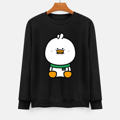  Front Patterned Long Sleeve TopCrisp Print EverydayWear