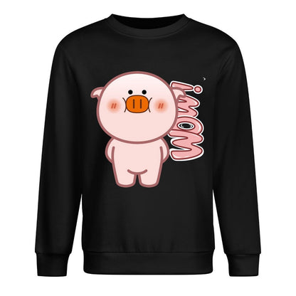 Front Patterned Long Sleeve TopComfortSeries Soft