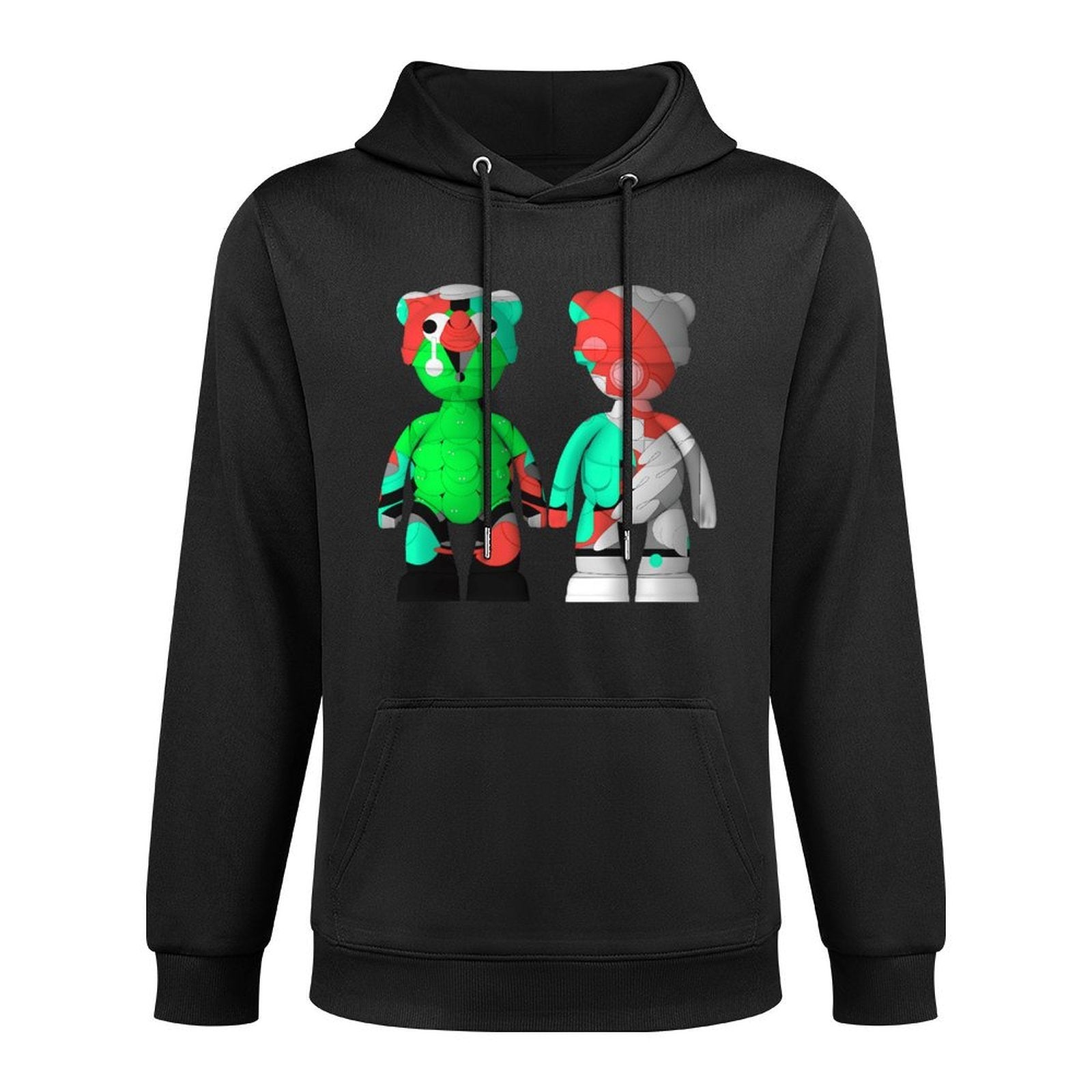 Hoodie Front PatternRetro BasicSeries