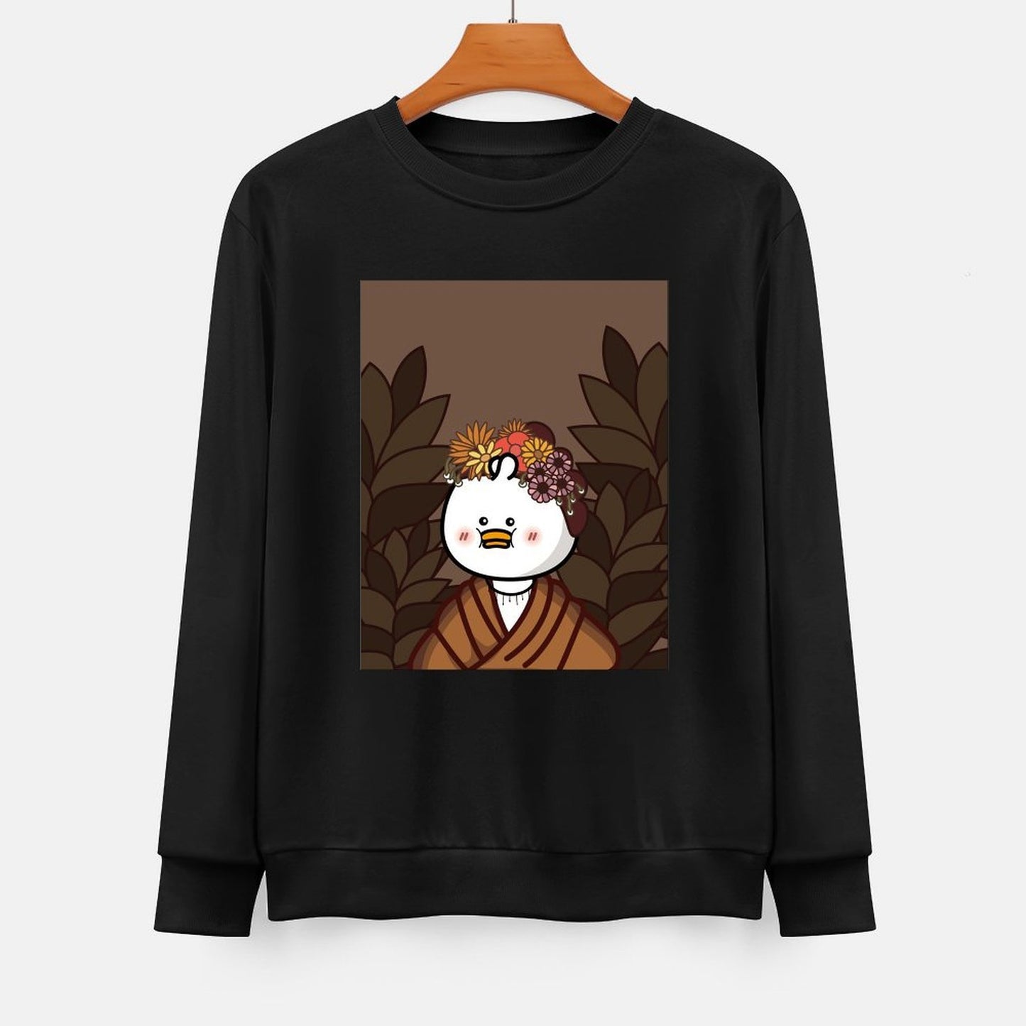  Front Patterned Long Sleeve TopStreetStyle EverydayWear