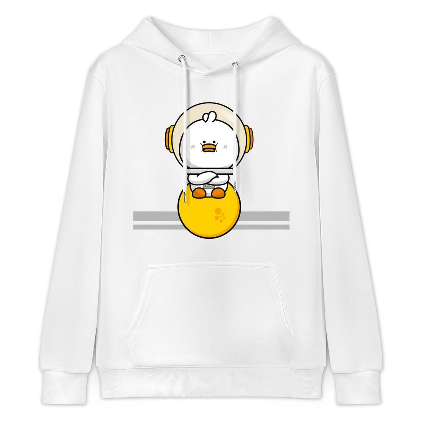 Clean Edges Smooth Front Graphic Hoodies