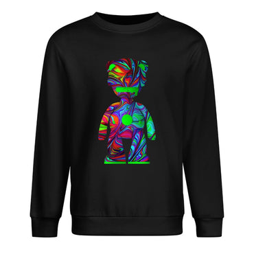 Long Sleeve With Front PatternRetro TrueStyle