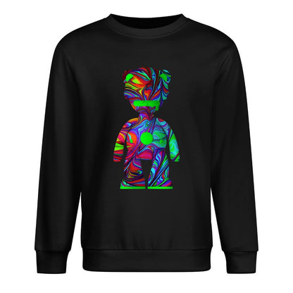 Long Sleeve With Front PatternRetro TrueStyle