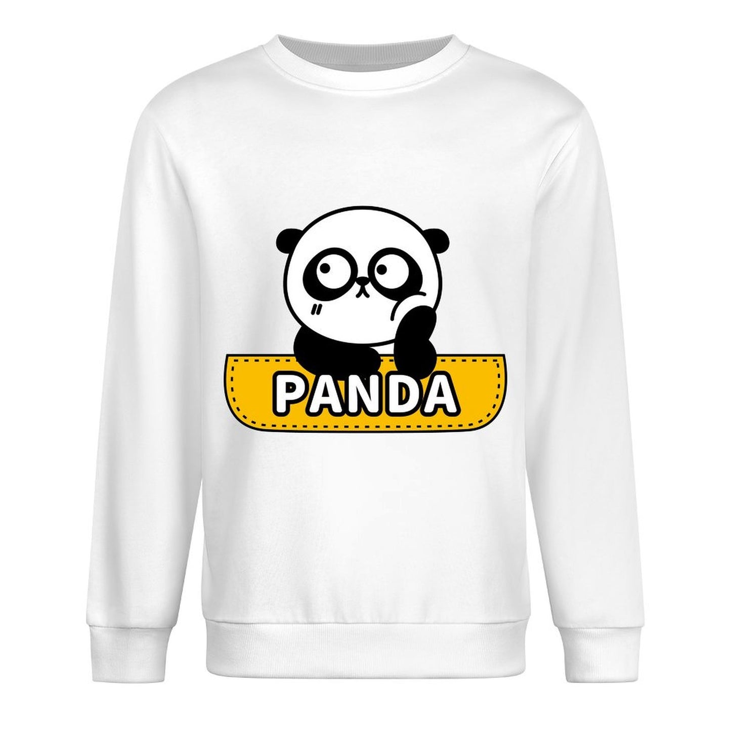 Front Patterned Long Sleeve TopShrink-Resistant DailyFit