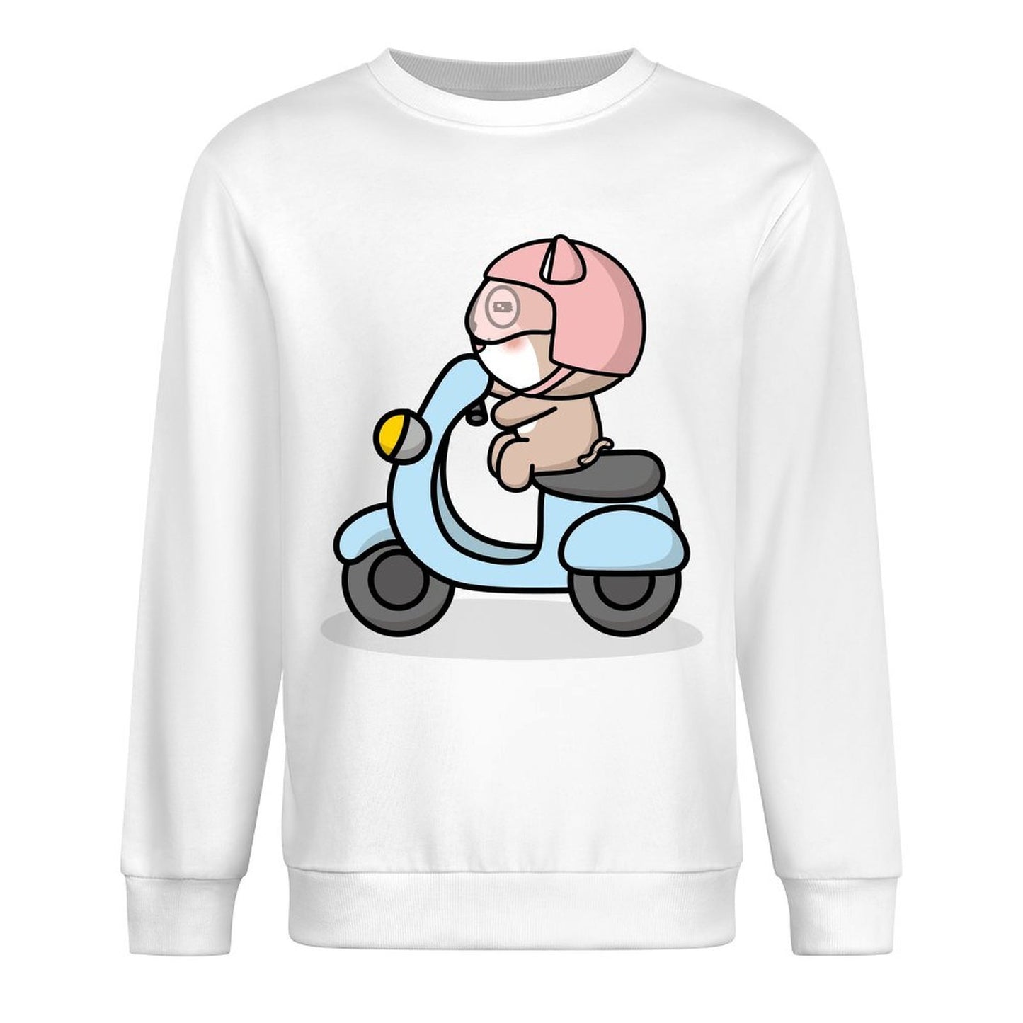 IPBR 250g Crew Neck Long Sleeve Sweatshirt Front GraphicCrew Neck Long Sleeve Sweatshirt4000332