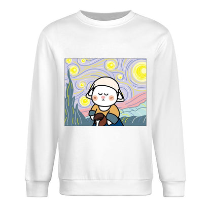 Front Patterned Long Sleeve TopEasyWear TrueStyle