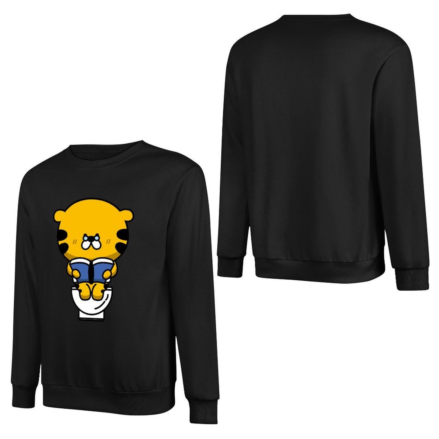 Front Patterned Long Sleeve TopCotton Fresh