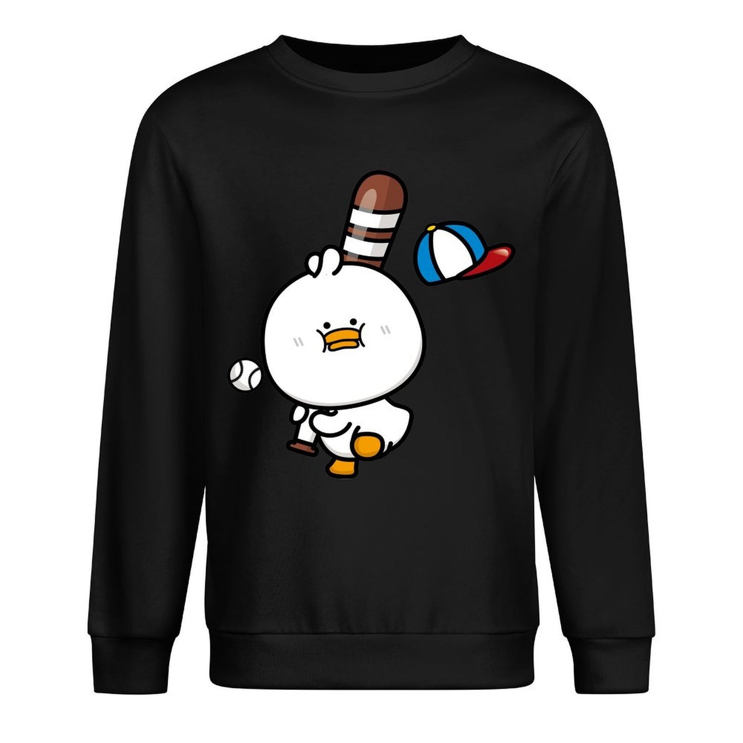 Front Patterned Long Sleeve TopShrink-Resistant Moisture-Wicking