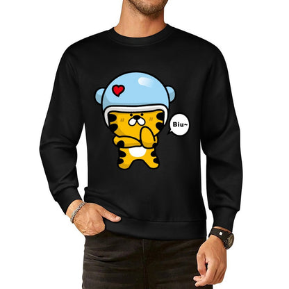 Front Patterned Long Sleeve TopActiveWear Wrinkle-Free