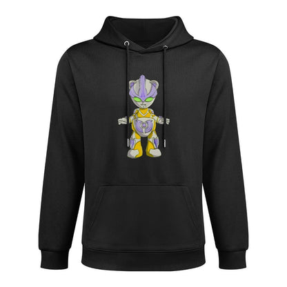 IPIB 250g Hooded Pocket Sweatshirt Front GraphicMen's Hooded  Sweatshirt6000059-2