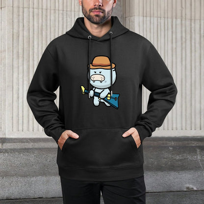 IPBR 250g Hooded Pocket Sweatshirt Front GraphicMen's Hooded  Sweatshirt4000207