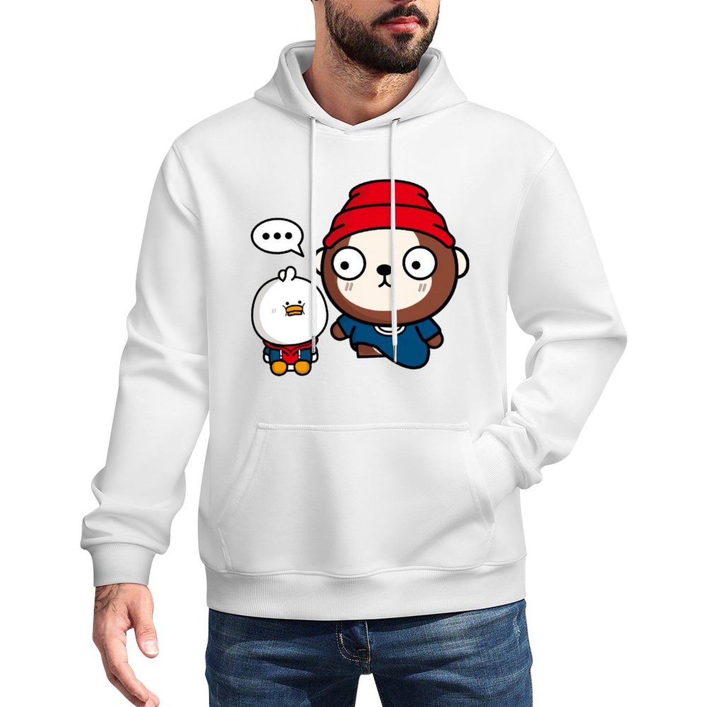 Durable Ultra Durable Front Graphic Hoodies