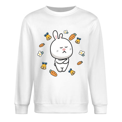 Front Patterned Long Sleeve TopVintage CleanCut