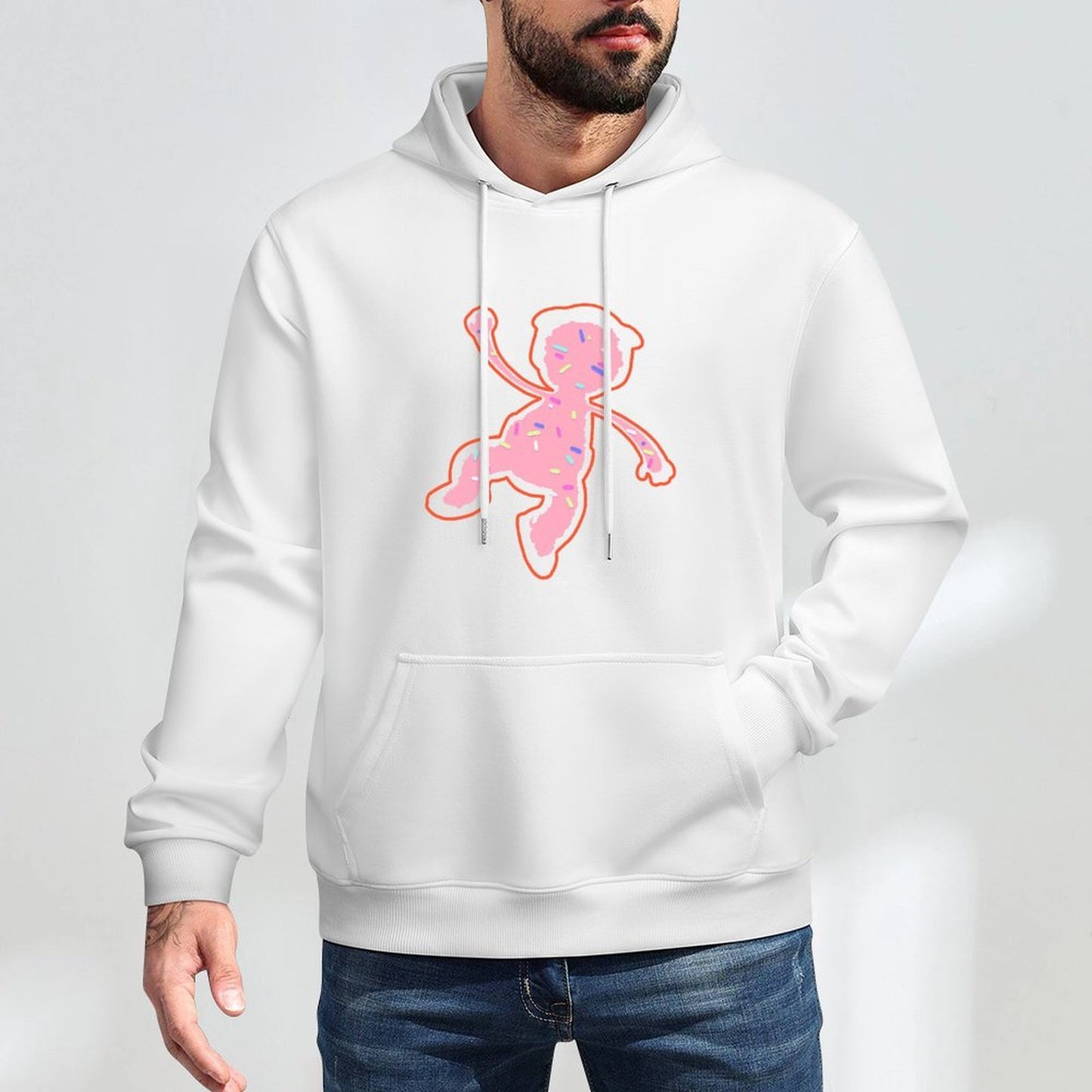 Hoodie Front PatternSoft LifestyleLine