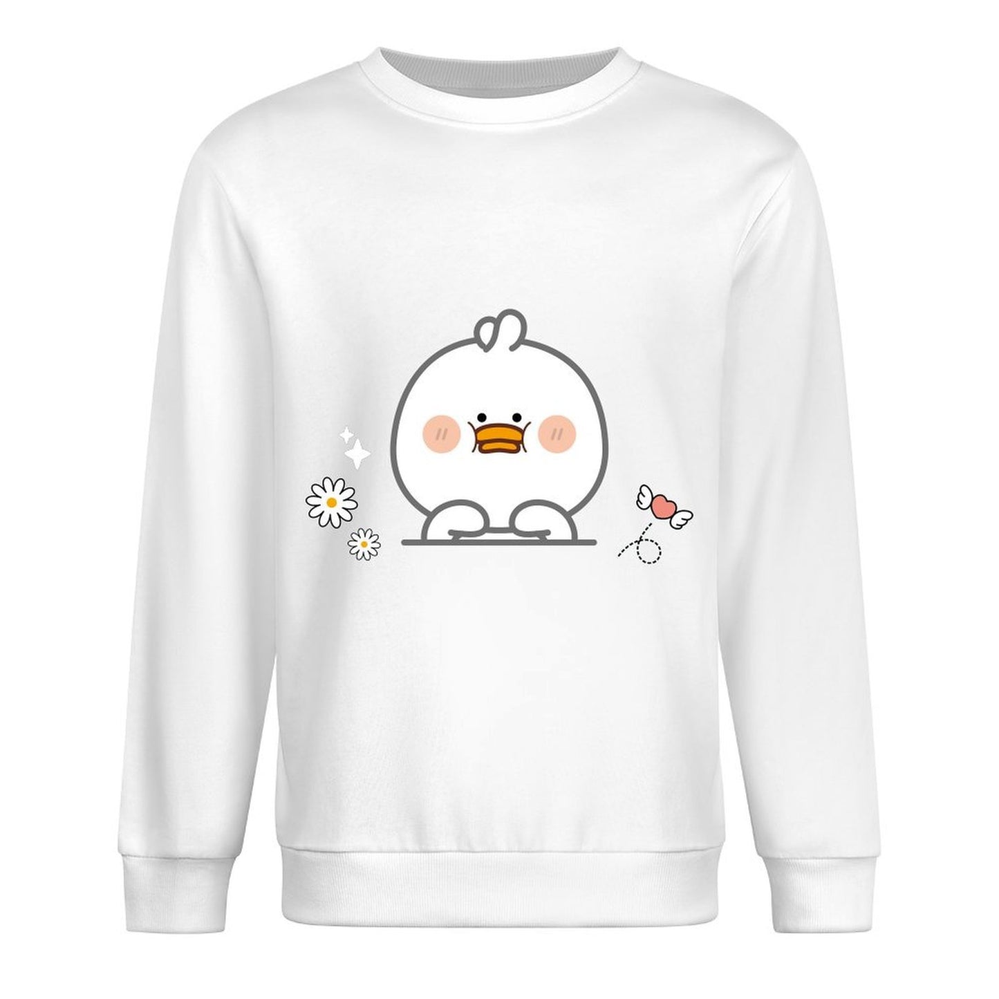 Front Patterned Long Sleeve TopPureStyle Eco / Sustainable