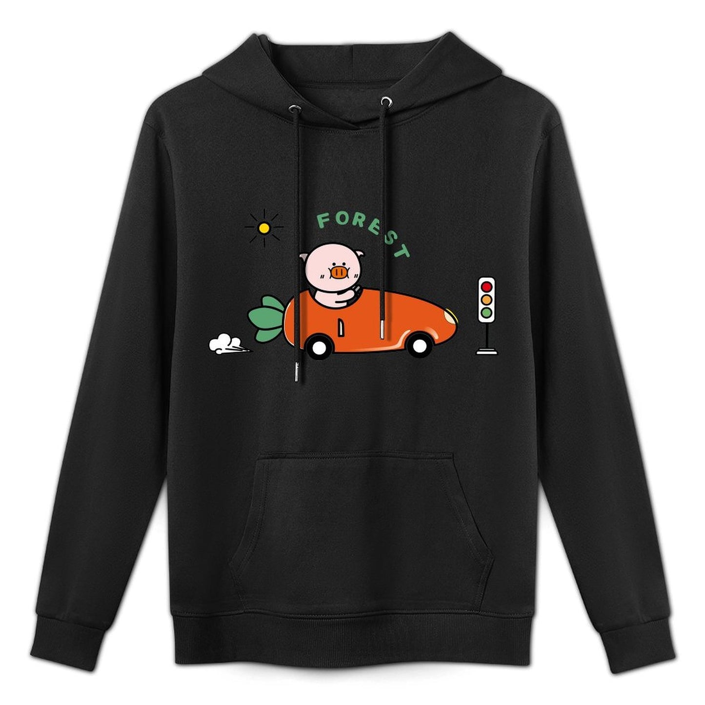 EverydayWear Strong Front Graphic Hoodies